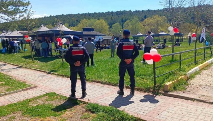 Pelitözü Gölpark’ta etkinliğe üst düzey güvenlik