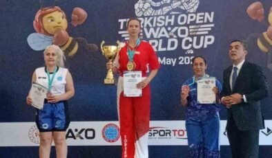 Sandıklılı sporcudan Kick Boks Kupası’nda büyük başarı