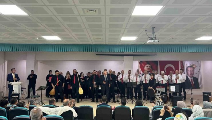 Sarıcakaya’da ilk kez ‘Türk Halk Müziği Konseri’ düzenlendi