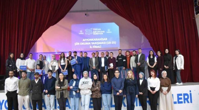 Şiir yarışmasının kazananları belli oldu