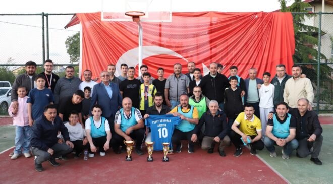 Simav’ın Gılmanlar köyünde voleybol şöleni