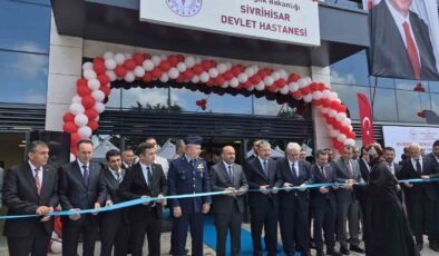 Sivrihisar Devlet Hastanesi, düzenlenen törenle açıldı