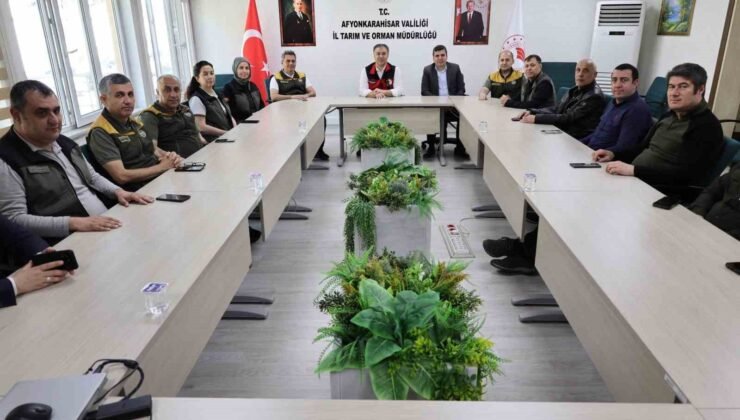 Tarım ve Orman İl Müdürlüğü tarafından koordinasyon toplantısı yapıldı