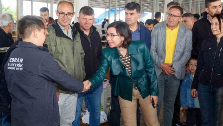 Uşak Belediye Başkan Vekili Özkan’dan hayvan pazarına bayram ziyareti