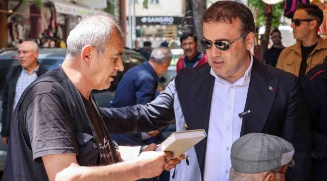 Vali Sözer esnafla buluştu