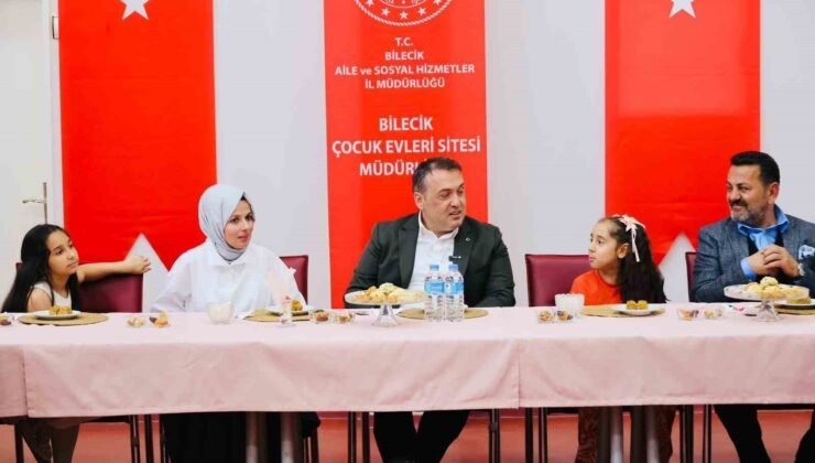 Vali Sözer ve eşi Zeynep Sözer bayramda çocuklar ve hastalarla bir araya geldi