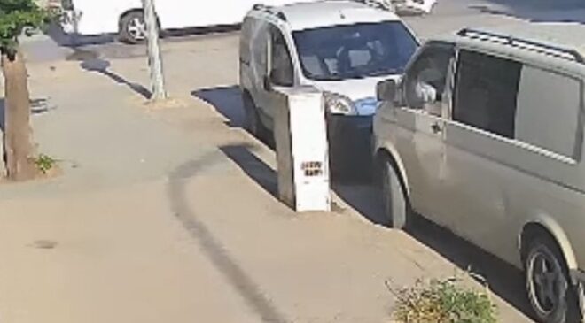 9 kişinin yaralandığı kazanın güvenlik kamerası görüntüleri ortaya çıktı