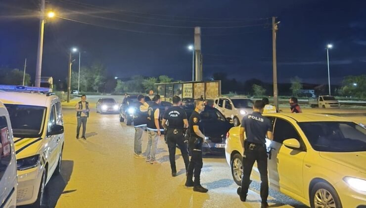 Afyonkarahisar polisinden asayiş ve trafik denetimi