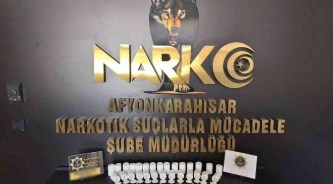 Afyonkarahisar’da uyuşturucu operasyonu: 1 şüpheli tutuklandı