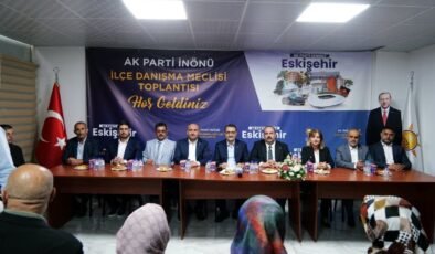 AK Parti İnönü İlçe Danışma Meclisi Toplantısı gerçekleştirildi