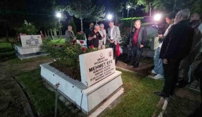 Babalar Günü’nde Kütahya Tayyare Şehitliği’nde duygu dolu buluşma
