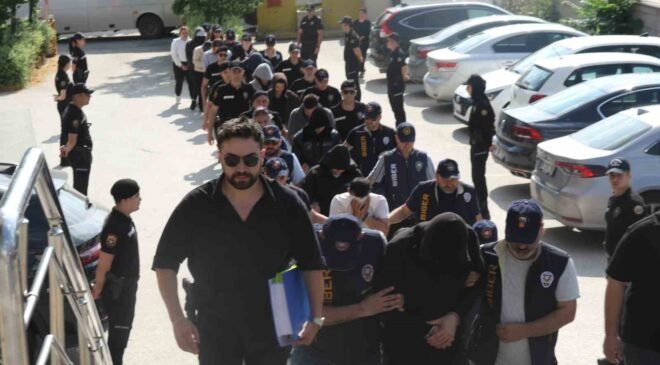 Bahis operasyonunda yakalanan 15 şüpheli tutuklandı