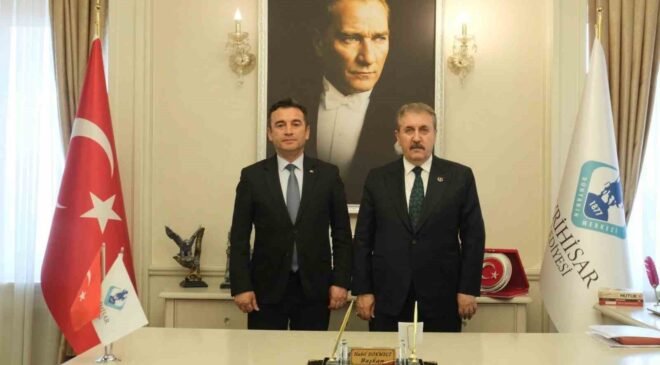 BBP Genel Başkanı Mustafa Destici’den Başkan Dökmeci’ye ziyaret