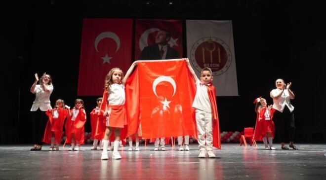 Bilecik Belediyesi Çocuk Sosyal Tesisleri’nde mezuniyet sevinci
