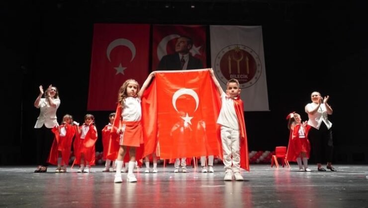Bilecik Belediyesi Çocuk Sosyal Tesisleri’nde mezuniyet sevinci