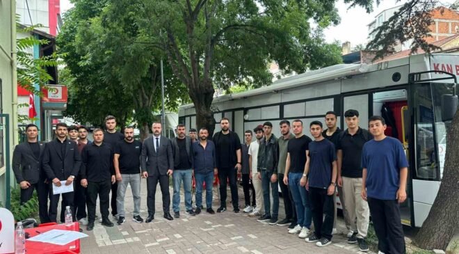 Bilecik Ülkü Ocaklarından kan bağışı seferberliği