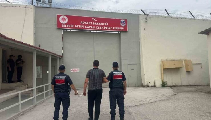 Bilecik’te 4 yıl 6 ay hapis cezası bulunan şahıs yakalandı