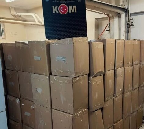 Bilecik’te 5 ton 925 kilo kaçak tütün ele geçirildi