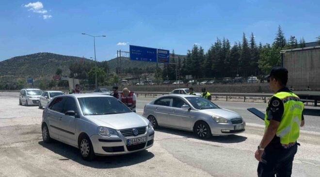 Bilecik’te 758 şahıs ve 221 araç sürücüsü sorgulandı