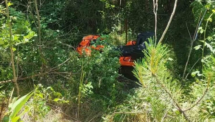 Bilecik’te ATV dere yatağına uçtu: 3 yaralı