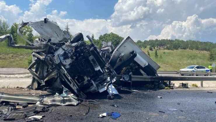 Bilecik’te feci kaza: 1 kişi hayatını kaybetti