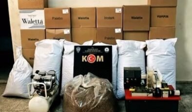 Bilecik’te kaçakçılık operasyonu: 169 bin 400 makaron ele geçirildi