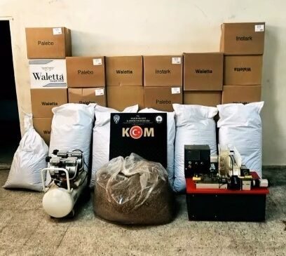 Bilecik’te kaçakçılık operasyonu: 169 bin 400 makaron ele geçirildi