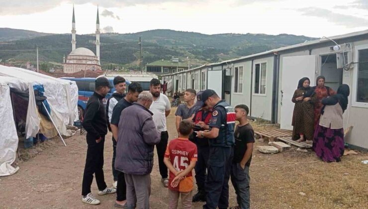 Bilecik’te mevsimlik işçilere jandarma denetimi