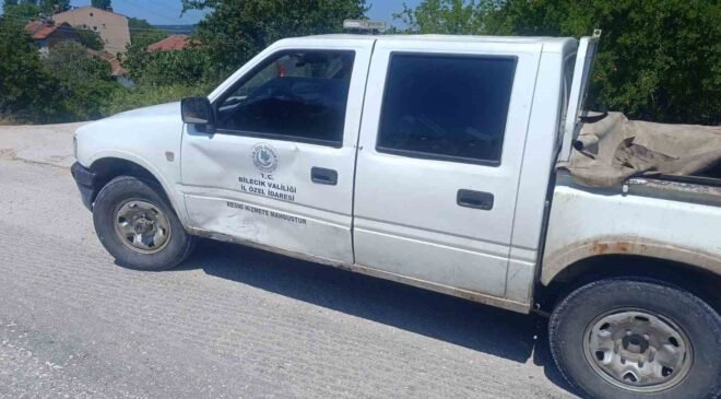 Bilecik’te motosiklet kamyonete çarptı: 1 yaralı