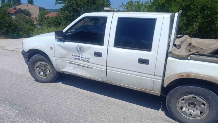 Bilecik’te motosiklet kamyonete çarptı: 1 yaralı