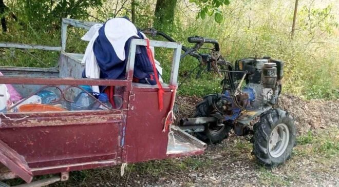 Bilecik’te su motoru devrildi, 1 yaralı