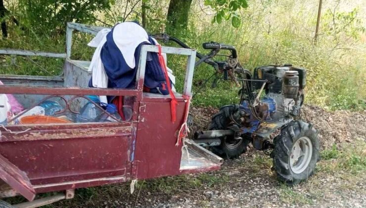 Bilecik’te su motoru devrildi, 1 yaralı