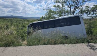 Bilecik’te yolcu otobüsü kaza yaptı, 4 kişi yaralandı