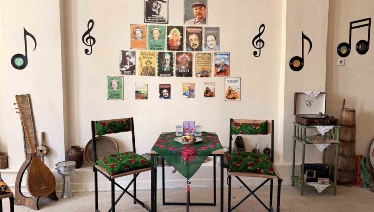 Bu kafede her şey nostaljik
