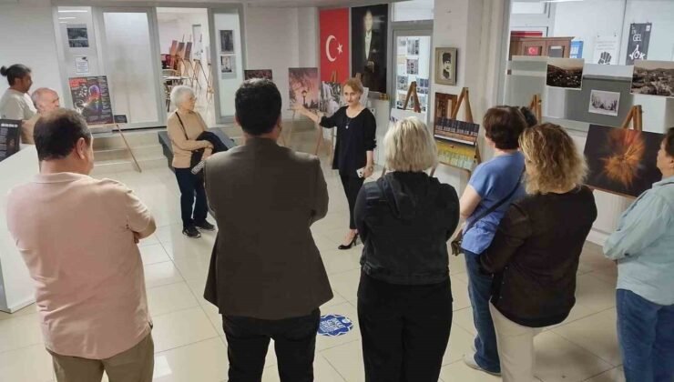 ‘Oksipital Dans’ sergisi Bilecik’te yoğun ilgi gördü