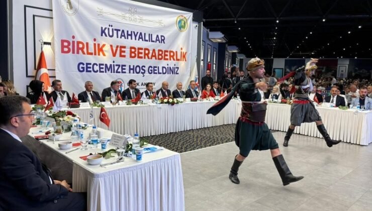 Ege Bölgesi Kütahyalılar Federasyonu’ndan Birlik ve Beraberlik Gecesi