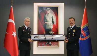 Emniyet teşkilatından jandarmaya anlamlı ziyaret