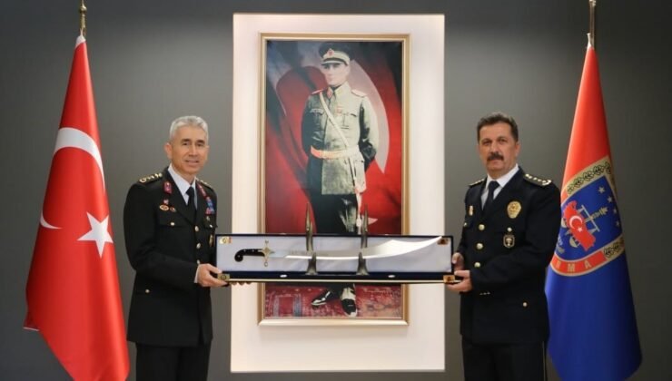 Emniyet teşkilatından jandarmaya anlamlı ziyaret