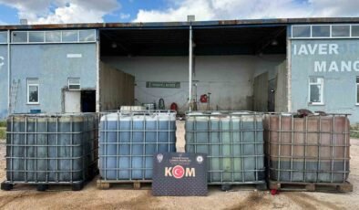 Eskişehir’de 23 bin 245 litre kaçak akaryakıt üreten şahıs yakalandı