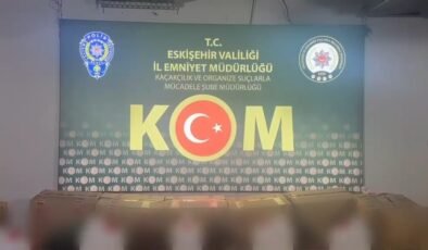 Eskişehir’de kaçak alkol operasyonu