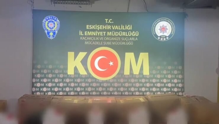 Eskişehir’de kaçak alkol operasyonu