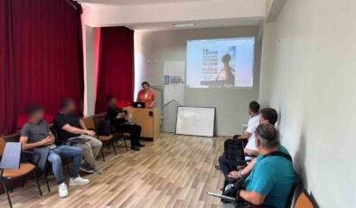 Eskişehir’de yükümlülere ’Uyuşturucuyla Mücadele’ semineri verildi