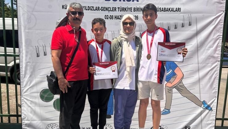 Eskişehir’i temsil eden sporculardan Bocce Türkiye Şampiyonası’nda önemli başarı