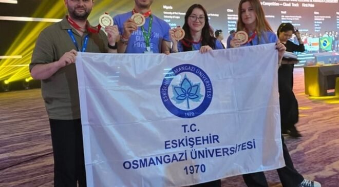 ESOGÜ öğrencileri dünya ikincisi