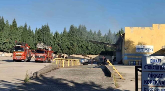 Gediz OSB’de alüminyum işleme tesisinde patlama 1’i ağır 3 yaralı