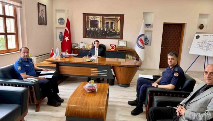 Hisarcık’ta LGS öncesi koordinasyon toplantısı