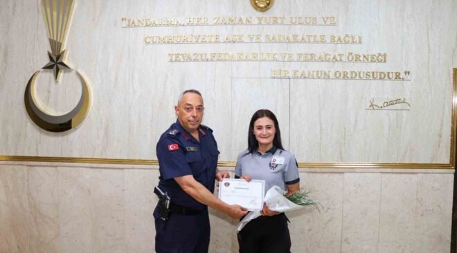 İl Jandarma Komutanı Vanlı, özel güvenlik görevlilerini ağırladı