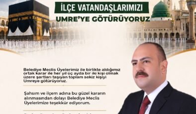 İnönü Belediyesi, her yıl 8 kişiyi Umre’ye götürecek