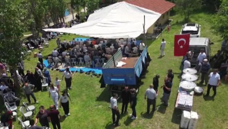 Kadıncık Mahallesi’nde yağmur ve şükür duası yapıldı