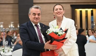 Kaymakam Öztürk’e veda yemeği